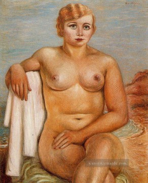 Nacktheit Werke - Nacktfrau 1922 Giorgio de Chirico Impressionistische Nacktheit